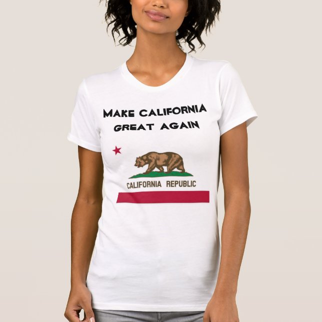 Machen Sie Kalifornien wieder groß. Neue Führung. T-Shirt (Vorderseite)