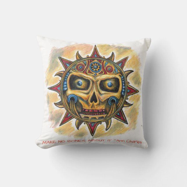 Machen Sie keine Knochen darüber, Kissen (Vorderseite)