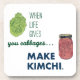Machen Sie Kimchi! Getränkeuntersetzer (Vorderseite)