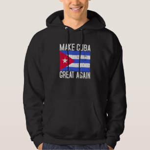 Machen Sie Kuba wieder zu einem großen kubanischen Hoodie