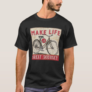 Machen Sie Leben ein großes Reise-Zitat T-Shirt
