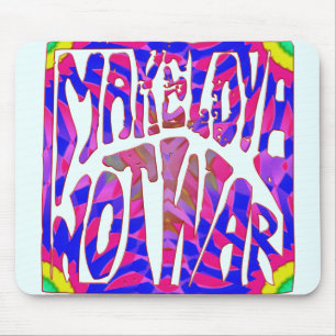 Machen Sie Liebe-nicht Krieg Mousepad