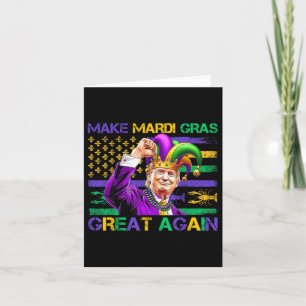 Machen Sie Mardi Gras wieder so groß wie Trump Mar Karte