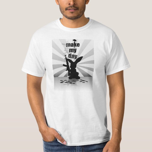 Machen Sie mein TagesHäschen T-Shirt (Vorderseite)
