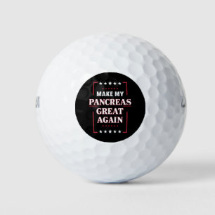 Machen Sie meine Bauchspeicheldrüse wieder groß Di Golfball