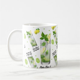 Machen Sie meine einen Gin und ein Stärkungsmittel Kaffeetasse