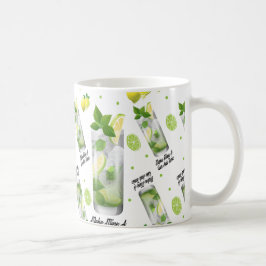 Machen Sie meine einen Gin und ein Stärkungsmittel Kaffeetasse