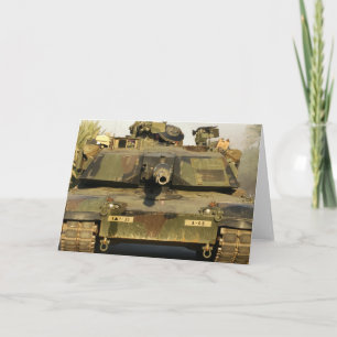 Machen Sie meinen Tag M1A1Abrams MBT Karte