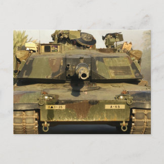 Machen Sie meinen Tag M1A1Abrams MBT Postkarte