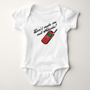 Machen Sie mich Anruf Abuela nicht! Baby Strampler