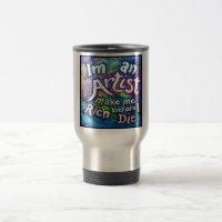 machen Sie mich Reiche Reise-Tasse
