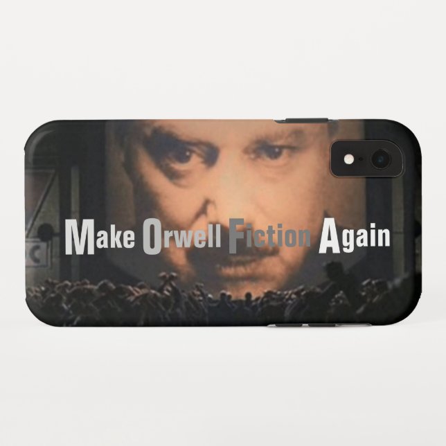Machen Sie Orwell-Fiktion wieder Case-Mate iPhone Hülle (Rückseite (Horizontal))