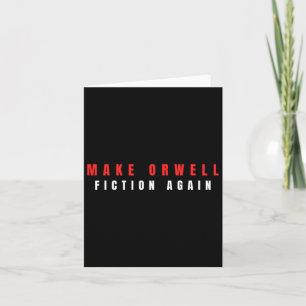 Machen Sie Orwell-Fiktion wieder Trump Karte