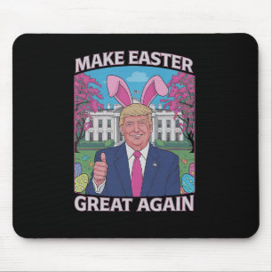 Machen Sie Ostern wieder groß Trump-Sonnenflagge 1 Mousepad