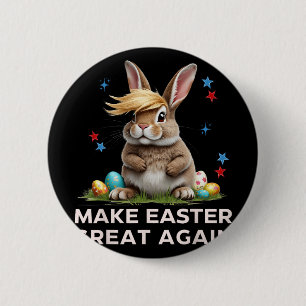 Machen Sie Ostern wieder großartig, lustiger Trump Button
