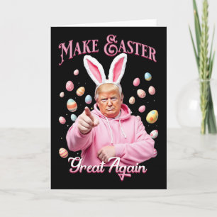 Machen Sie Ostern wieder großartig, lustiger Trump Karte