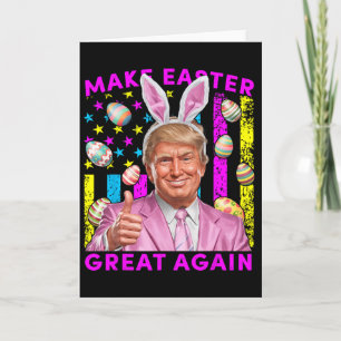 Machen Sie Ostern wieder großartig, lustiger Trump Karte