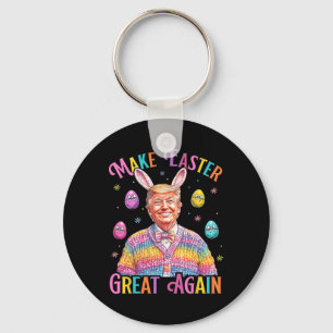 Machen Sie Ostern wieder großartig, lustiger Trump Schlüsselanhänger
