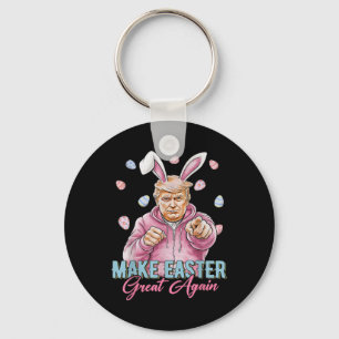 Machen Sie Ostern wieder großartig Trump Sonnenbra Schlüsselanhänger