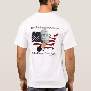 Machen Sie Pangea Great wieder auf der Rückseite T-Shirt