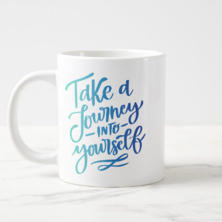 Machen Sie selbst eine Reise Jumbo-Tasse