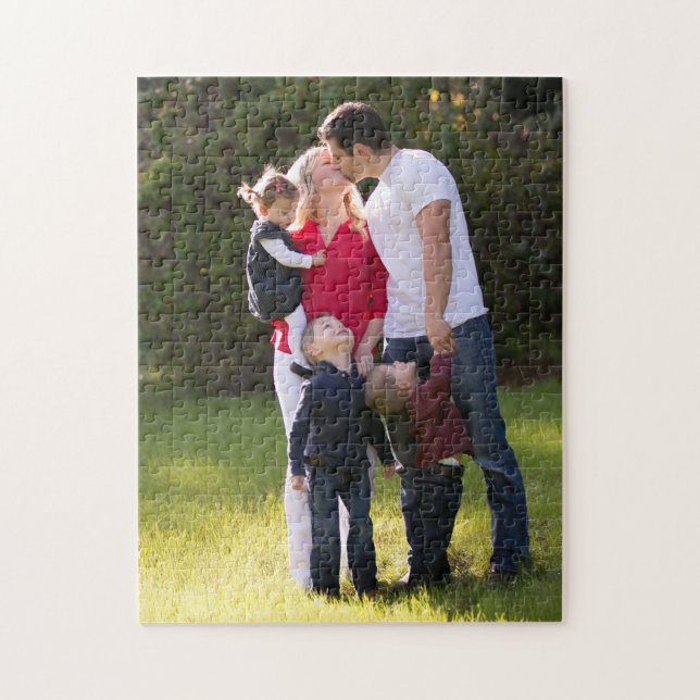 Machen Sie sich personalisiert mit familiärem Foto (Vertikal)