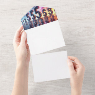 Machen Sie sich selbst All In One Einladung