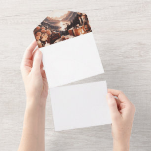 Machen Sie sich selbst All In One Einladung