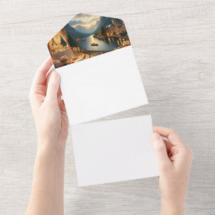 Machen Sie sich selbst All In One Einladung