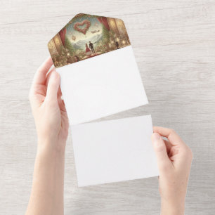 Machen Sie sich selbst All In One Einladung