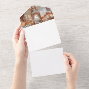 Machen Sie sich selbst All In One Einladung