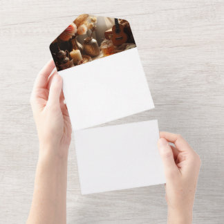 Machen Sie sich selbst All In One Einladung