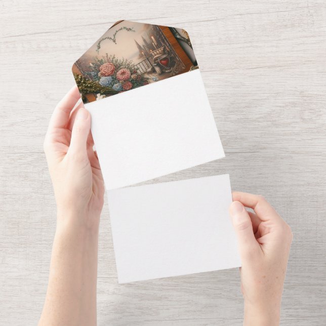 Machen Sie sich selbst All In One Einladung (Abreißen)