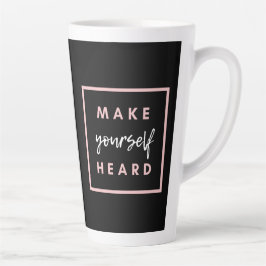 Machen Sie sich selbst Gehörte Tasse