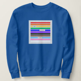 Machen Sie sich stolz Regenbogen-Redaktion Pride 2 Sweatshirt