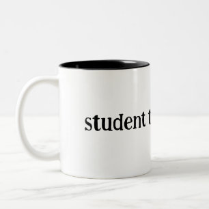 Machen Sie sich über Ihre Schüler lustig ^,^ Zweifarbige Tasse