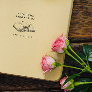 Machen Sie sich Vintag aus der Bibliothek Permastempel