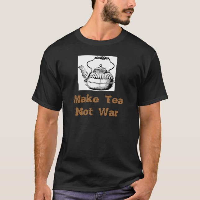 Machen Sie Tee-nicht Krieg T-Shirt (Vorderseite)