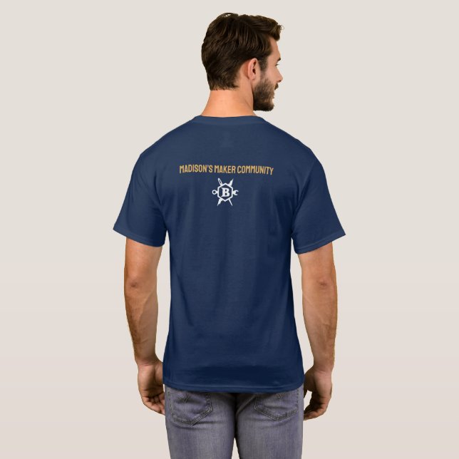 Machen Sie unser T-Shirt (Schwarz voll)