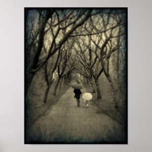 Machen Sie Weg nass Poster