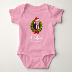 Machen Sie Weihnachten großen wieder Trumpf MAGA Baby Strampler