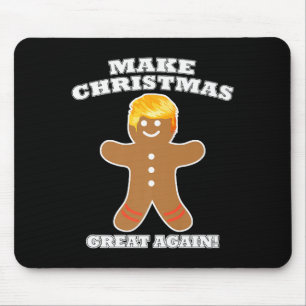 Machen Sie Weihnachten wieder groß Ginger Bread Ma Mousepad