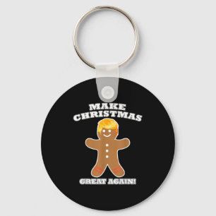 Machen Sie Weihnachten wieder großartig Lebkuchenm Schlüsselanhänger