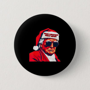 Machen Sie Weihnachten wieder großartig, lustiger Button