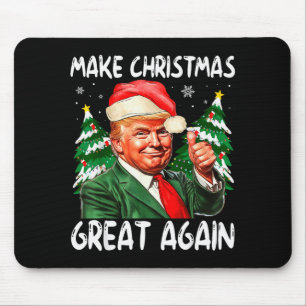 Machen Sie Weihnachten wieder großartig Lustiger W Mousepad