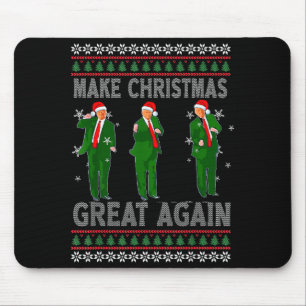 Machen Sie Weihnachten wieder großartig Santa Trum Mousepad