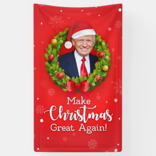 Machen Sie Weihnachten wieder großartig Trump MAGA Banner