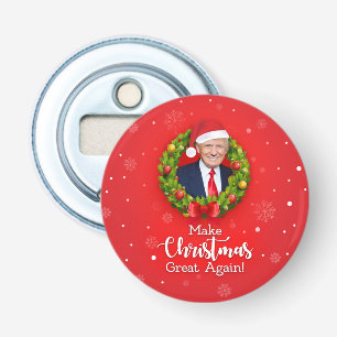 Machen Sie Weihnachten wieder großartig Trump MAGA Flaschenöffner