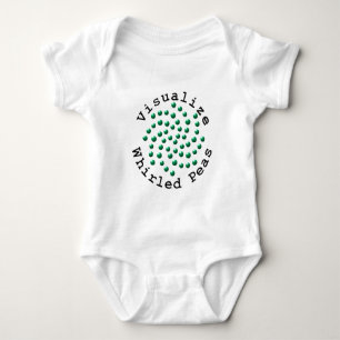 Machen Sie Whirled Erbsen 2 sichtbar Baby Strampler