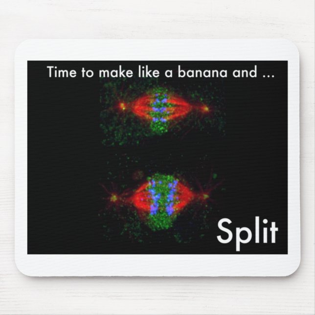 Machen Sie wie eine Banane und… spalten Sie sich Mousepad (Vorne)